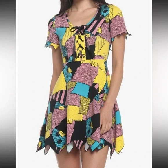 Nightmare Before Christmas Disney Sally Dress Sz.S - Picture 4 of 15